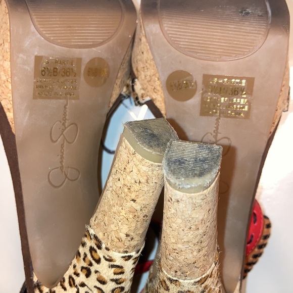 Multicolored Sandal Pumps - Picture 8 of 13